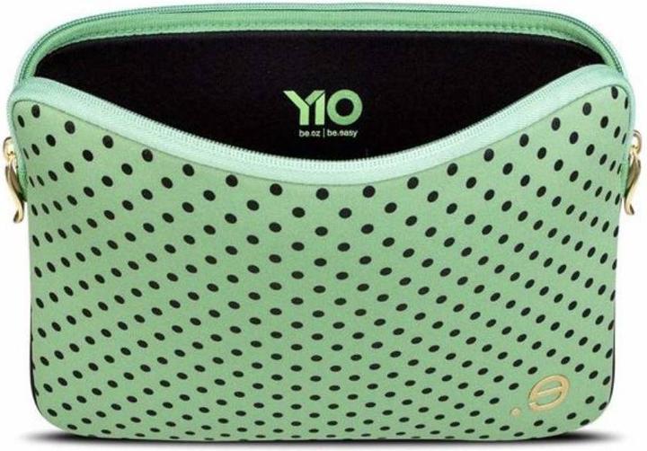 Actual product image Be.ez Protective sleeve for MacBook Pro 12 " La Robe Dots E