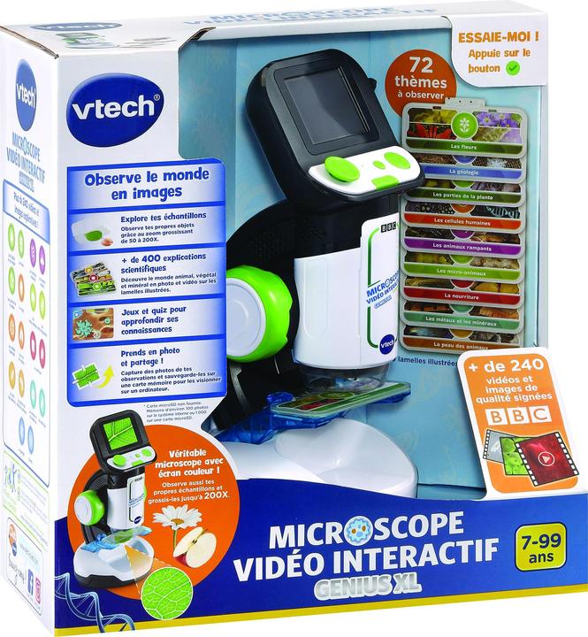 Produktbild VTech Genius XL - Mikroskop vidéo interaktiv -FR-