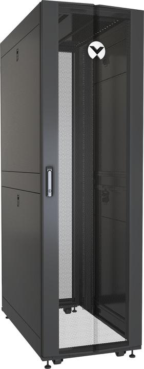 Vertiv VR Rack VR3100 Armadio rack 42U Freestanding Nero, Trasparente (Rack da 19 pollici)