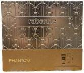 Actual product image Paco Rabanne SET Phantom Men EDT spray 100ml + DEO spray 150ml + EDT 10ml (Eau de toilette)