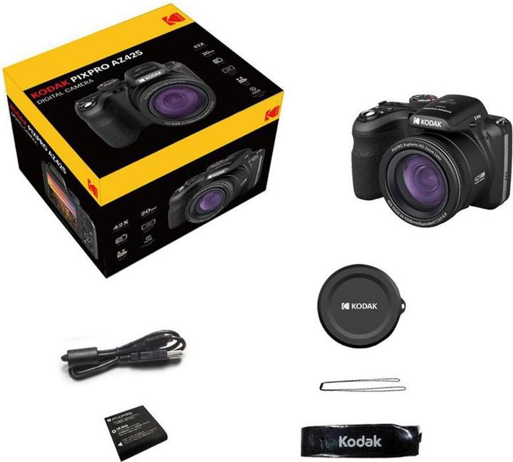 Produktbild Kodak Pixpro AZ425 (4.3 - 180.6 mm, 20 Mpx, 1/2,3'')
