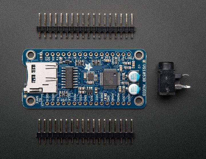 Produktbild Adafruit VS1053 Codec MicroSD Breakout (MP3/WAV/MIDI/OGG) (Diverse)