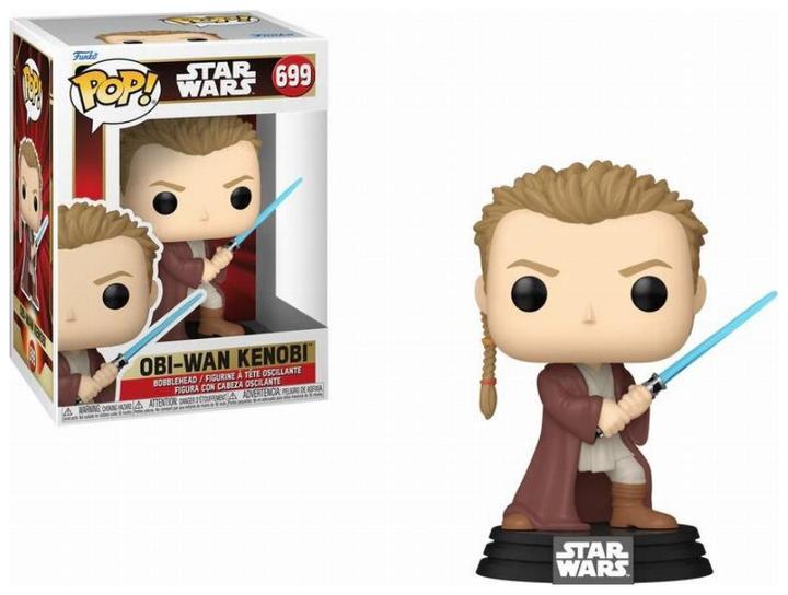 Produktbild Funko Star Wars: Episode I - Die dunkle Bedrohung Anniversary POP! Vinyl Figur Obi-Wan(Young) 9 cm