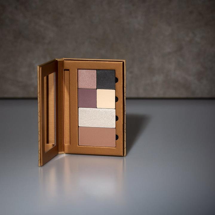 Produktbild Benecos BIO-Palette Small New York - 12g - Beauty ID (Whipped Cream, pearl onyx, ballerina glam, Matt Plum)