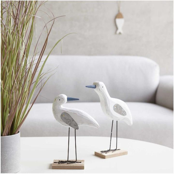 Produktbild Rico Design Holz Aufsteller Möwe, mit Metall.700664 (20 x 12 x 5 cm)