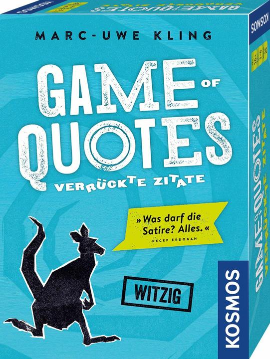 Produktbild Kosmos Game-Quotes (Deutsch)
