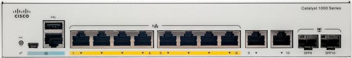 Produktbild Cisco 8 Port Rail Switch C1000-8T-2G-L (8 Ports)