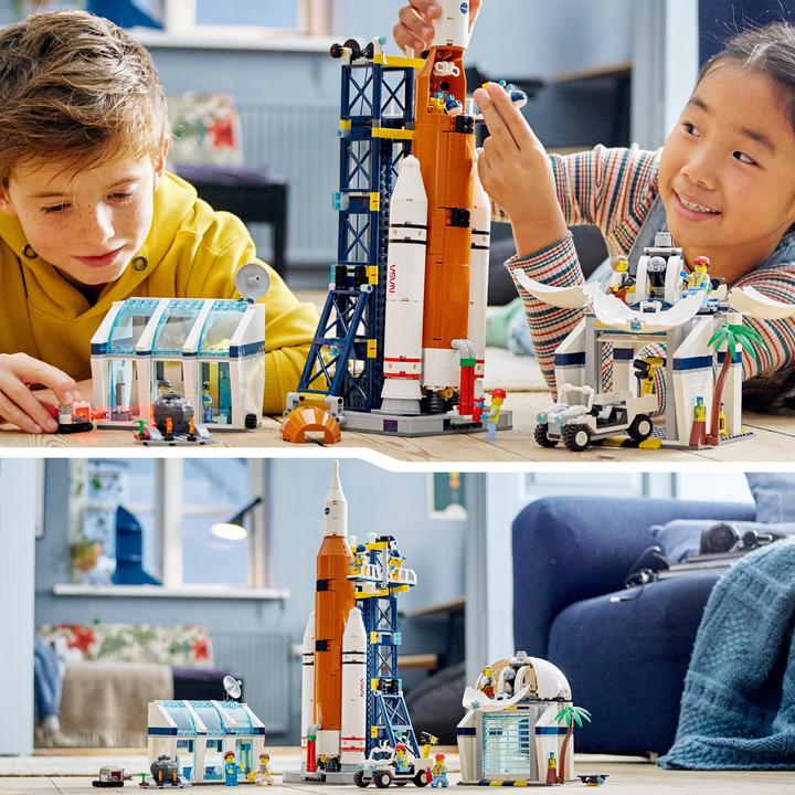 Productafbeelding LEGO Ruimtevaartcentrum (60351, LEGO Stad, LEGO Zeldzame Sets)