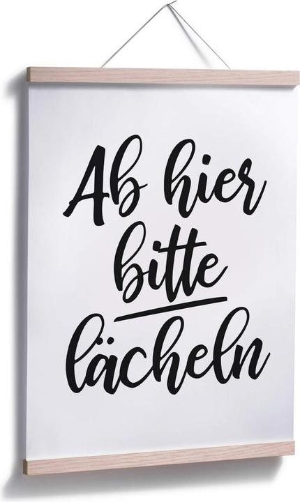 Actual product image Trenddeko Smile from here please (50 x 60 cm)