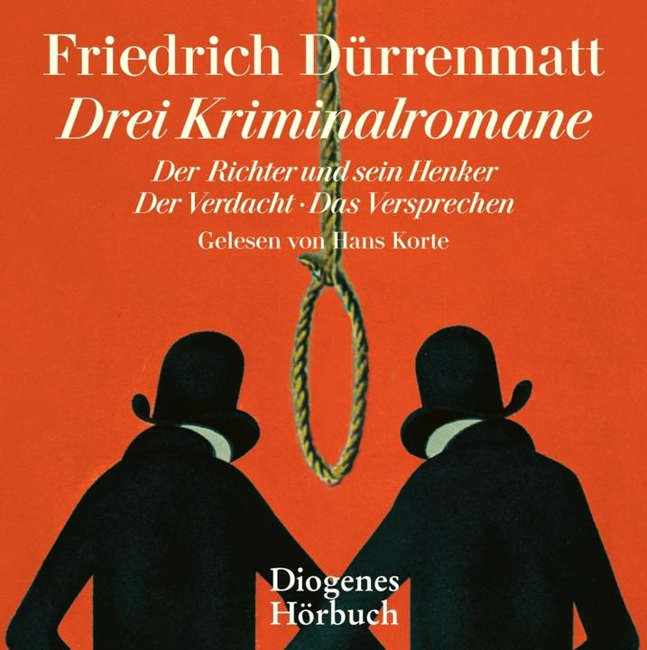 Actual product image Three detective novels (Hans Korte, Friedrich Duerrenmatt, German)