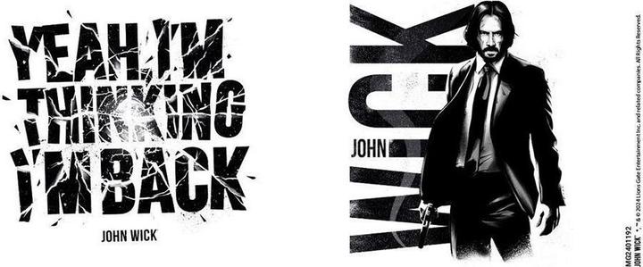 Produktbild John Wick Kaffeebecher Yeah I'm Thinking I'm Back (325 ml)
