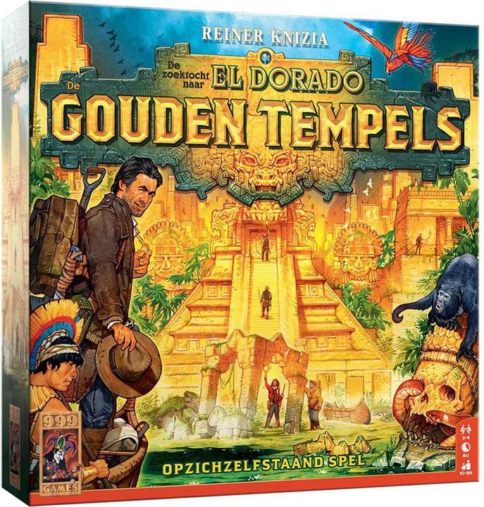 Produktbild 999Games 999 Games Die Suche nach El Dorado Die Goldenen Tempel Brettspiel (Niederländisch)