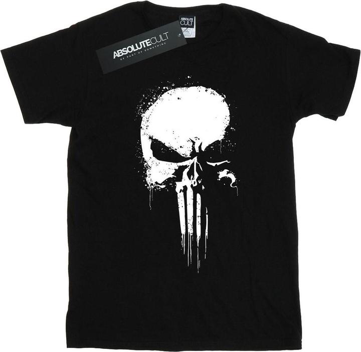 Image du produit - T-shirt THE PUNISHER SPRAY SKULL - Fille (152, 158)