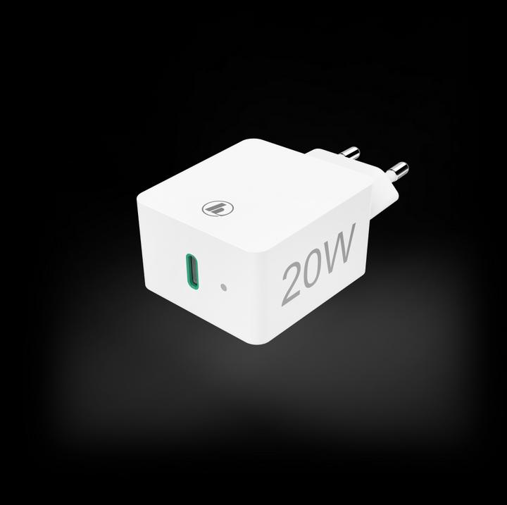 Immagine prodotto Hama Mini caricatore, Power Delivery (PD)/Qualcomm®, 25 Watt, bianco (25 W)