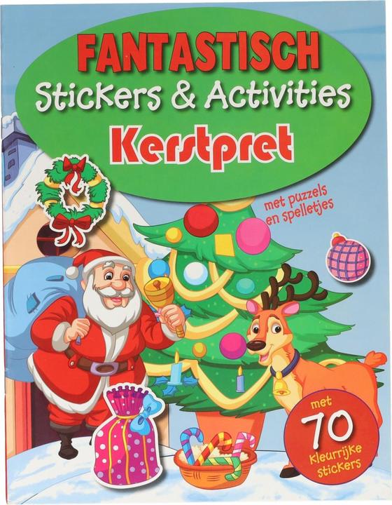 Produktbild Fantastischer Weihnachtsspass mit Aufklebern und Aktivitäten