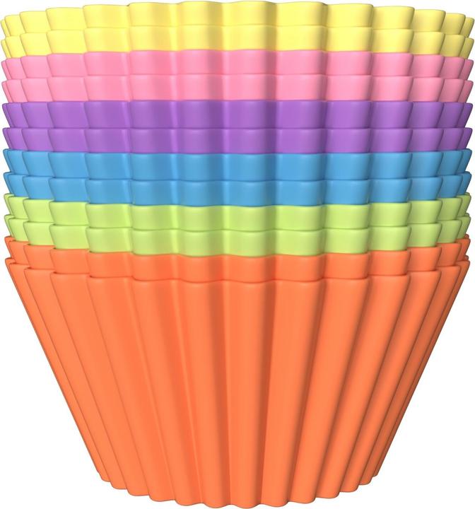 Immagine prodotto Intirilife 12 pezzi Stampi per muffin in silicone (4.50 cm)