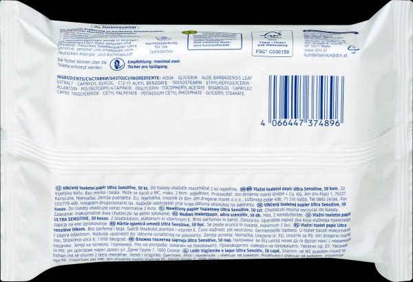 Produktbild dm Sanft&Sicher Ultra Sensitive (1 x)