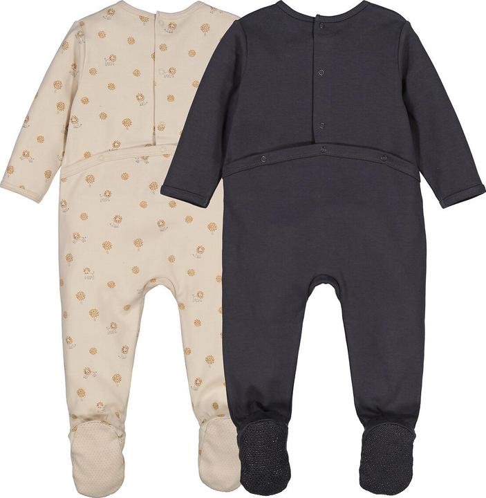 Actual product image La Redoute Collections 2-pack romper suit (74)