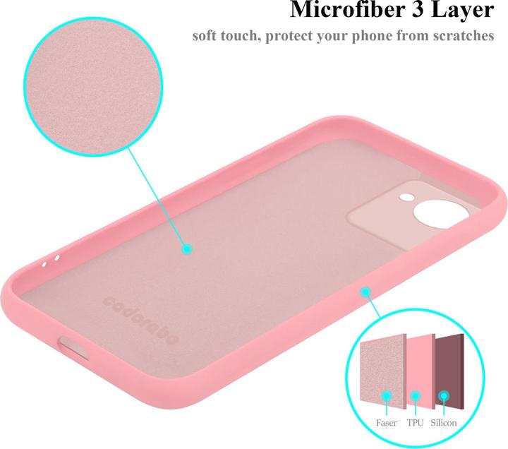Produktbild Cadorabo TPU Liquid Silicone Case Hülle für Realme C30 / Narzo 50i PRIME (Realme Narzo 50i Prime, Nokia C30)