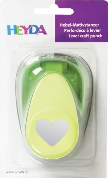 Produktbild Heyda Motivstanzer XXL "Herz", Farbe: grn
