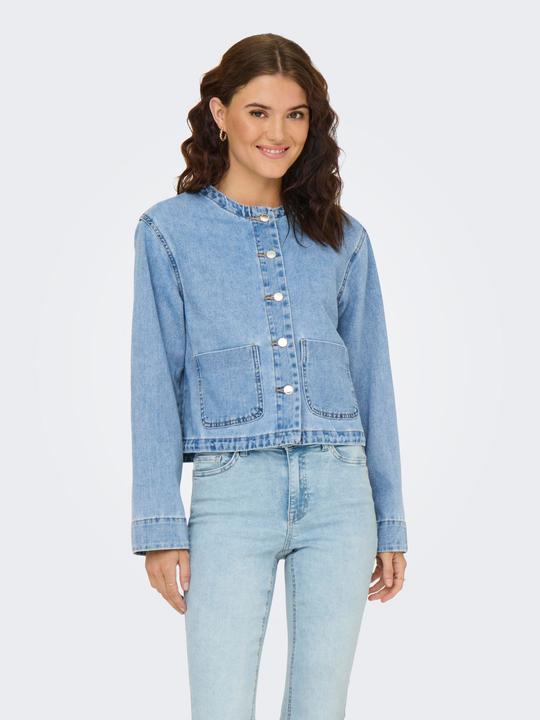 Produktbild Only Rundhals Jeansjacke Jeansjacke (L)
