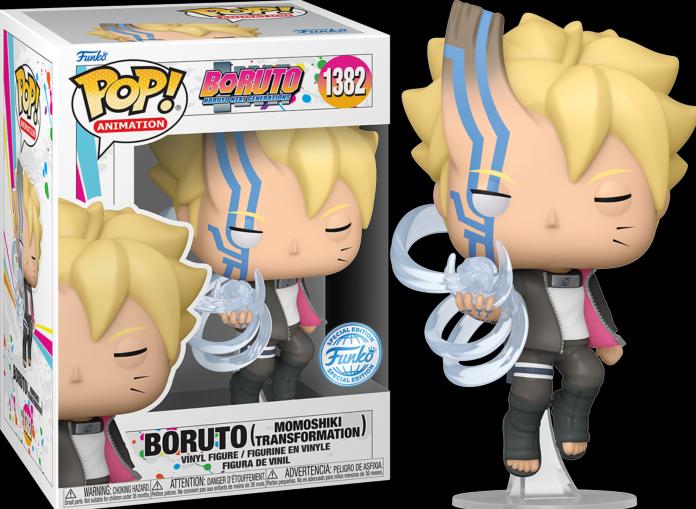 Actual product image Funko POP! Animation Boruto - Boruto (Momoshiki Transformation) Edition Limitée