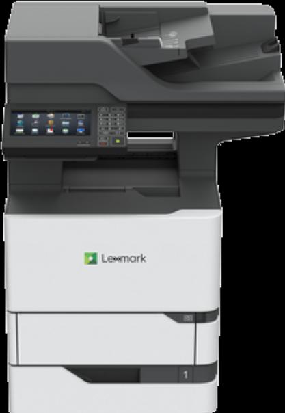 Actual product image Lexmark MX722adhe mono, laser, multifunctional device, A4, grey (Laser, Black and white)