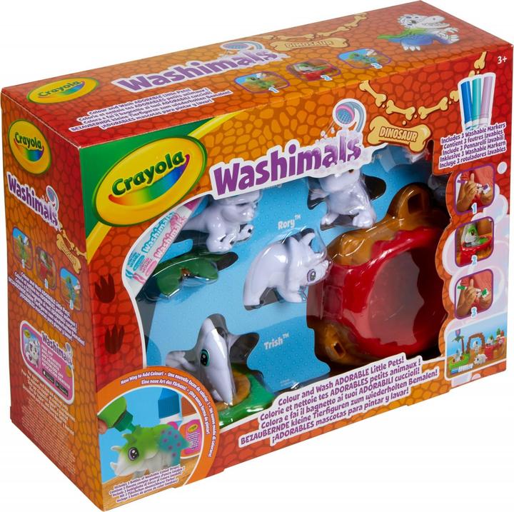Actual product image Crayola Washimals Dinosaur
