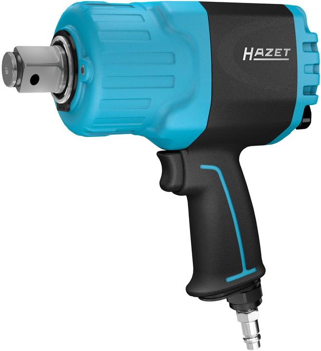 HAZET Twin Turbo slagmoersleutel, krachtig slagmechanisme met dubbele hamer, 9014TT (Zonder externe stroombron)