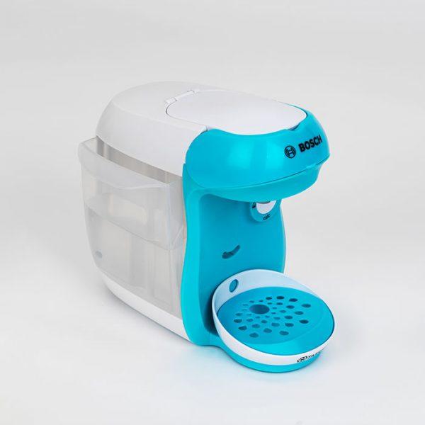 Image du produit Theo Klein 9520 Bosch Cafetière électrique Tassimo "Happy" I Avec bruitage, possibilité de remplissage d'eau e