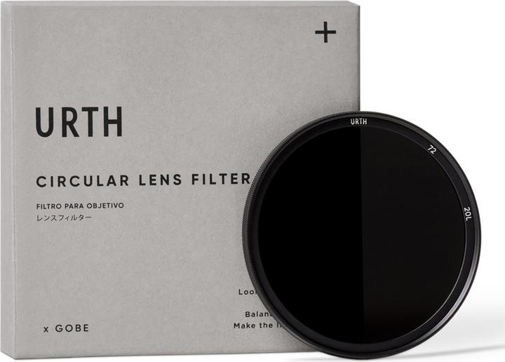 Produktbild Urth 72mm Circular Polarizing (CPL) + ND64 Lens Filter (Plus+) (Polarisationsfilter, 72 mm)