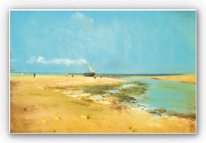 Image du produit Trenddeko Degas - Plage à marée basse (100 x 70 cm)