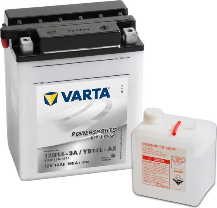 Image du produit Varta Powersports Freshpack (12 V, 12 Ah, 190 A)