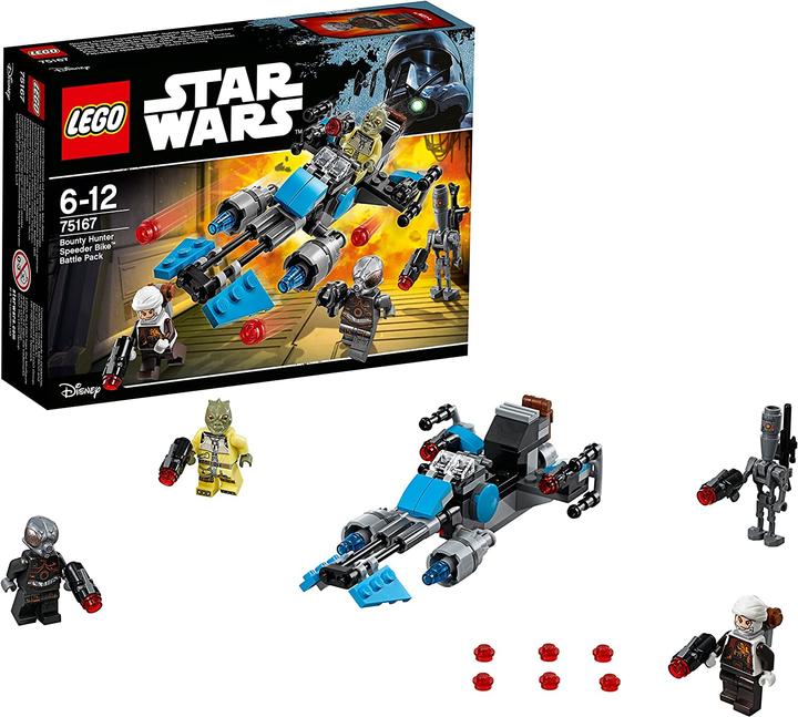 Actual product image LEGO Bounty Hunter Speeder Bike Battle Pack (75167, LEGO Star Wars)