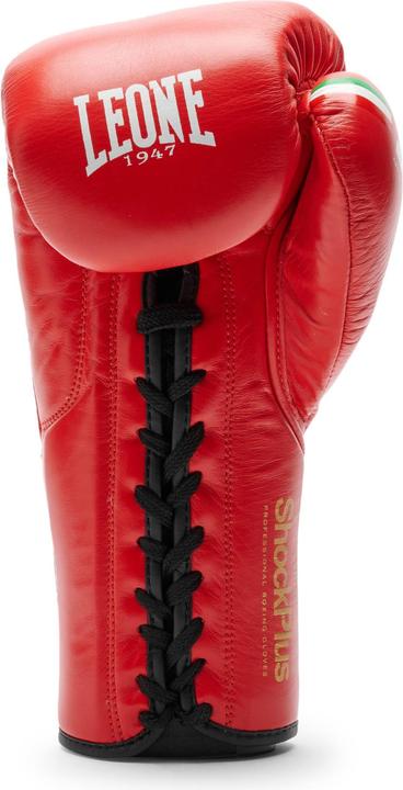 Actual product image Leone Boxing Gloves Shock Plus GN102L Red (10 OZ)