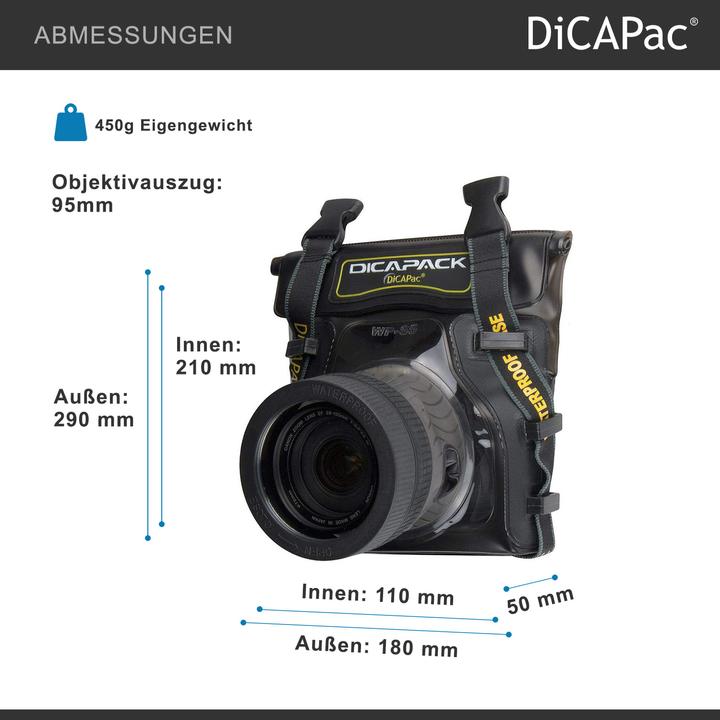 Produktbild DiCAPac Wp-S5 (Kamera Innentasche, 1 l)