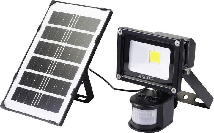 Sygonix SY-5461108 Solar-Spot mit Bewegungsmelder (700 lm, IP44)