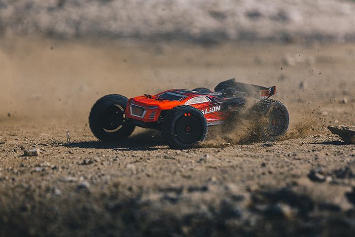 Actual product image Arrma Talion 6S BLX 4WD - Truggy ARTR - Red/ Black (ARR Almost Ready to Run)