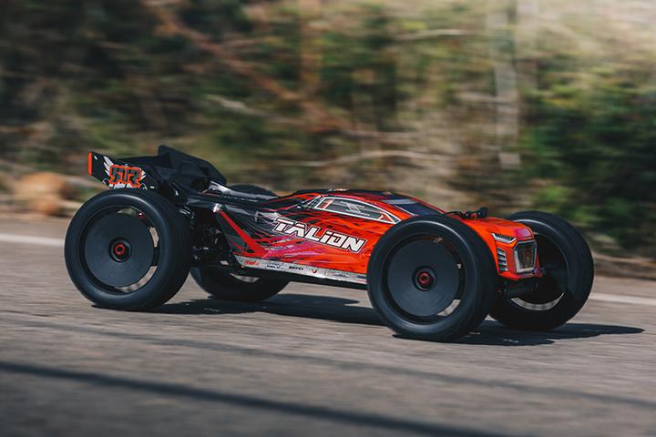 Actual product image Arrma Talion 6S BLX 4WD - Truggy ARTR - Red/ Black (ARR Almost Ready to Run)
