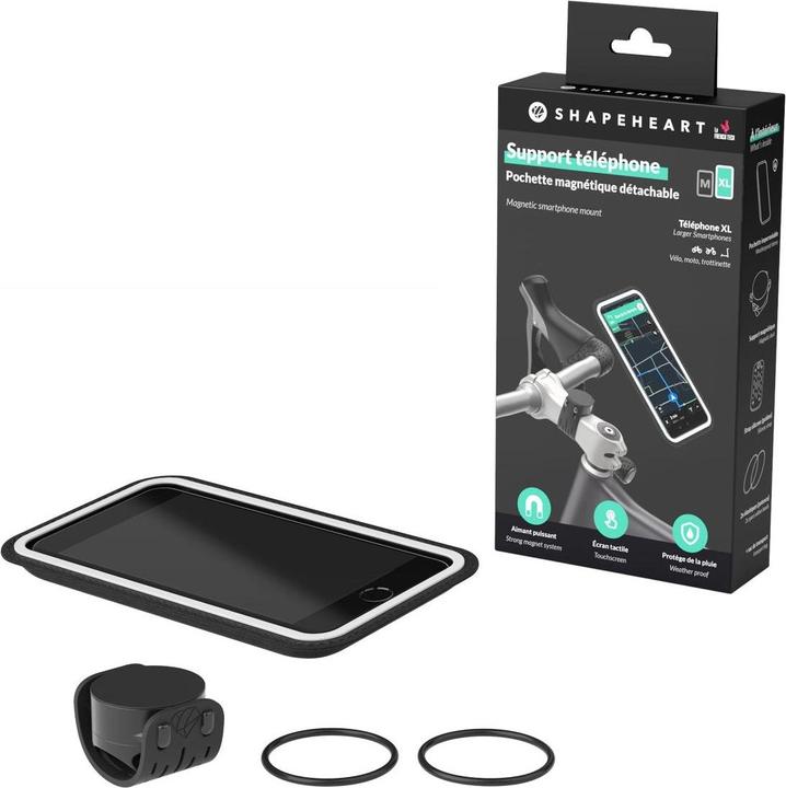 Image du produit Shapeheart Support magnétique pour vélo 6.5"