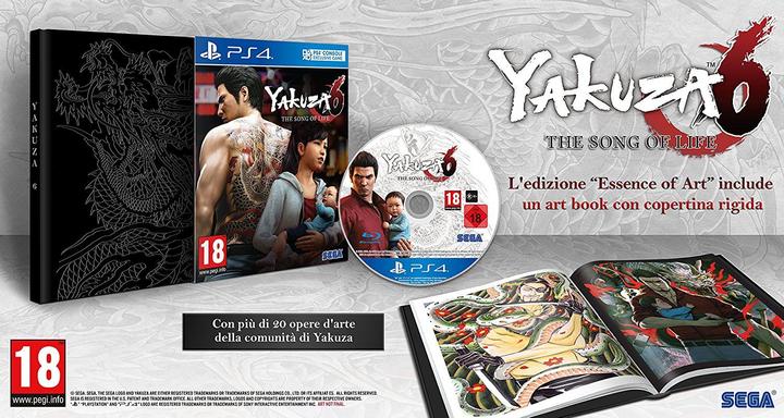 Image du produit Sega Yakuza 6 : Le Chant de la Vie Essence de l'Art Edition (PS4, IT)