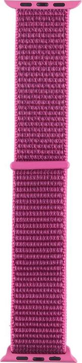 Produktbild Cover-Discount Apple Watch 42 / 44mm - Nylon Armband mit Klettverschluss violett (42 mm, 44 mm, Nylon)
