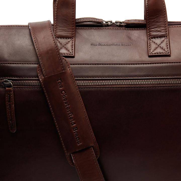 Actual product image The Chesterfield Brand Levanto briefcase leather 40 cm laptop compartment (16.14")