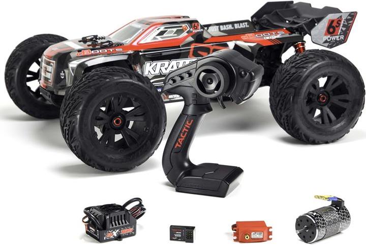 Arrma Kraton 6S BLX 4WD - Monster Truck ARTR - Verde / Nero (ARR Quasi lettura a corredo)