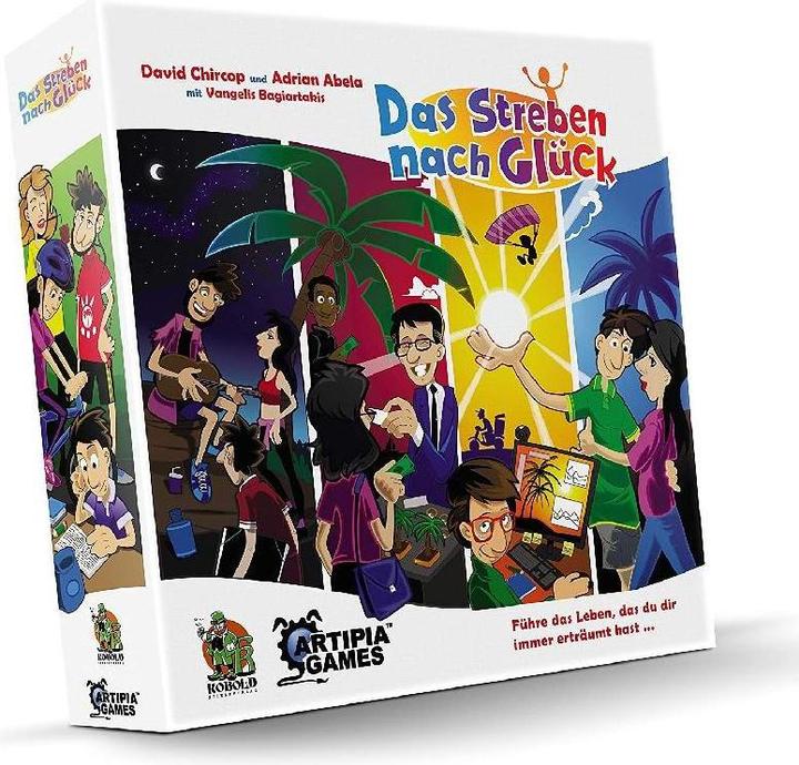Actual product image 1023119 - The Pursuit of Happiness, board game for 1 - 4 players aged 12 and up (German)