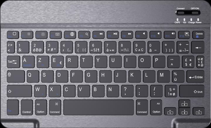 Produktbild Cazy Azerty Tastatur Hülle mit magnetisch Abnehmbarer Tastatur (Samsung Galaxy Tab S10 FE+)