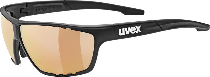Uvex Sports sportstyle 706 CV V (Black Mat, colorvision variomatic - litemirror red)