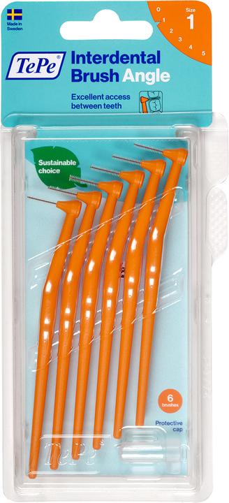 Immagine prodotto TePe Spazzolini interdentali Angolo ISO 1 (6 x, 0.45 mm)