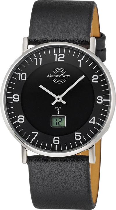 Produktbild Conrad Components Master Time Funk Advanced Herrenuhr (Analoguhr, Digitaluhr, Funkuhr, 40 mm)