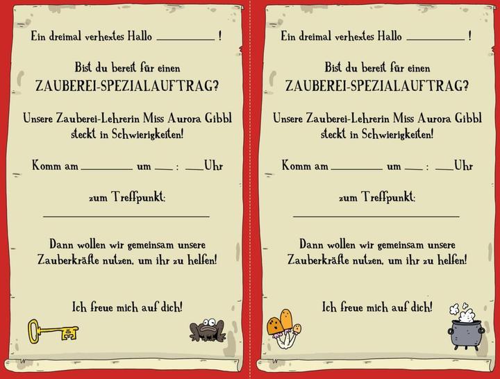 Actual product image Escape-Schnitzeljagd - Besiegt die böse Zauberhexe. (German, Hannah Lang, 2021)